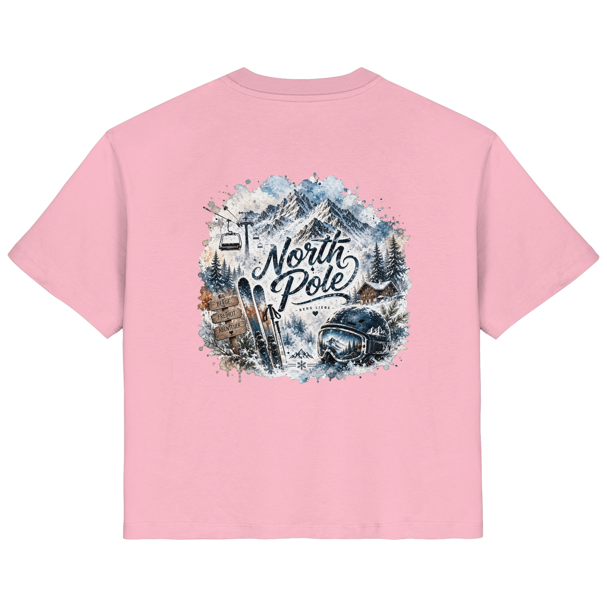 North Pole Ski - Ladies Organic Shirt