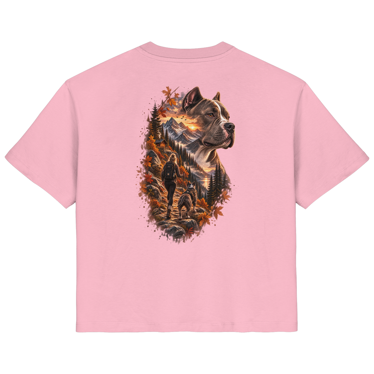 Dog Mountain Gray - Ladies Organic Shirt