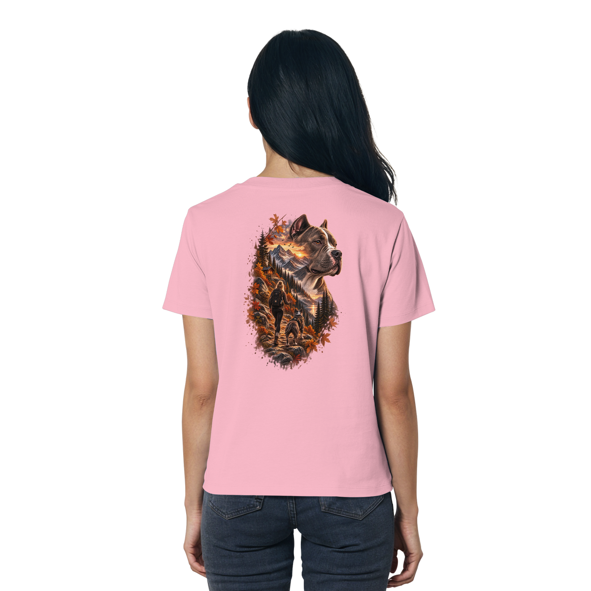 Dog Mountain Gray - Ladies Organic Shirt