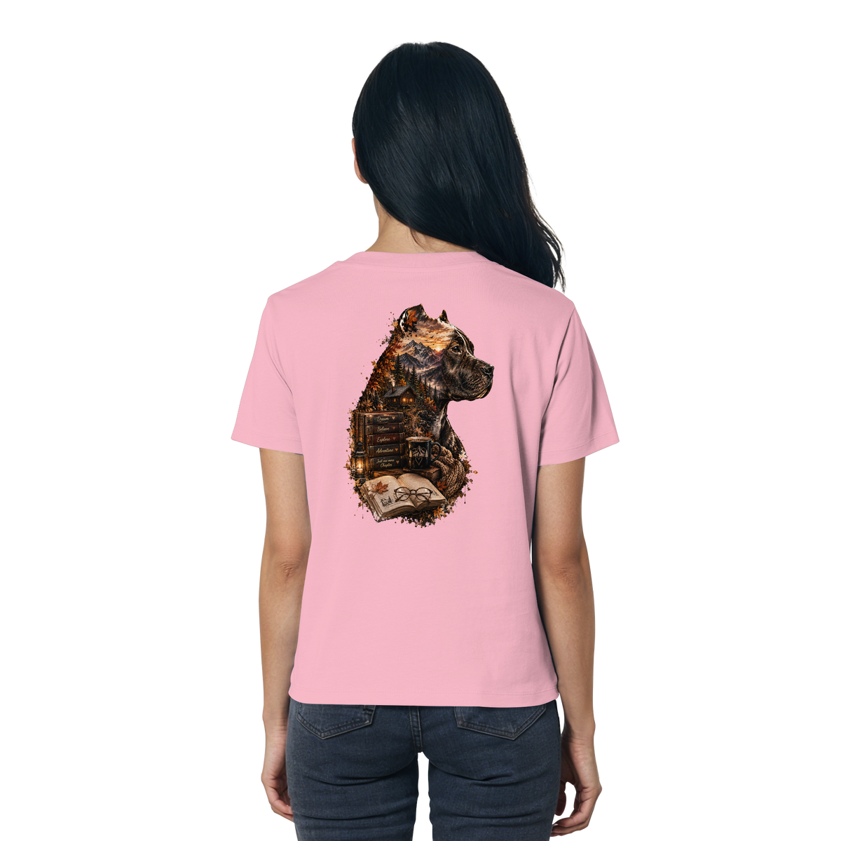 Dog Books - Ladies Organic Shirt