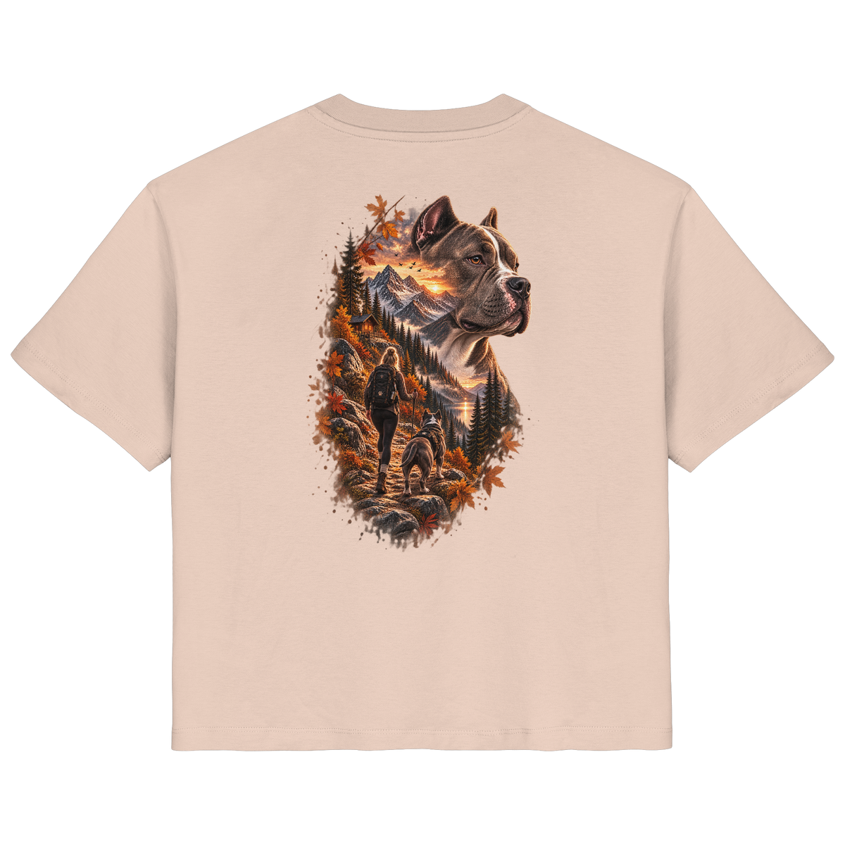 Dog Mountain Gray - Ladies Organic Shirt