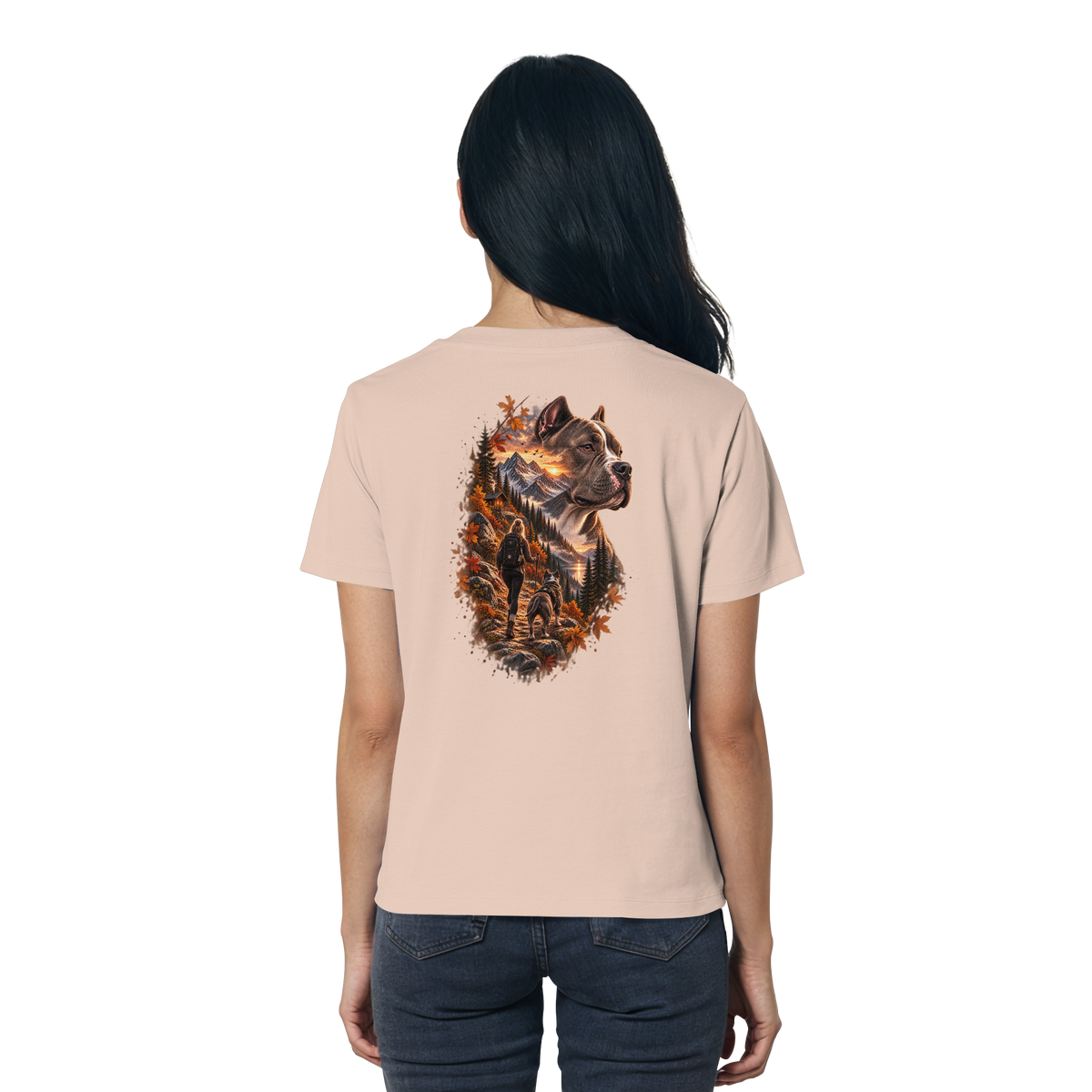 Dog Mountain Gray - Ladies Organic Shirt