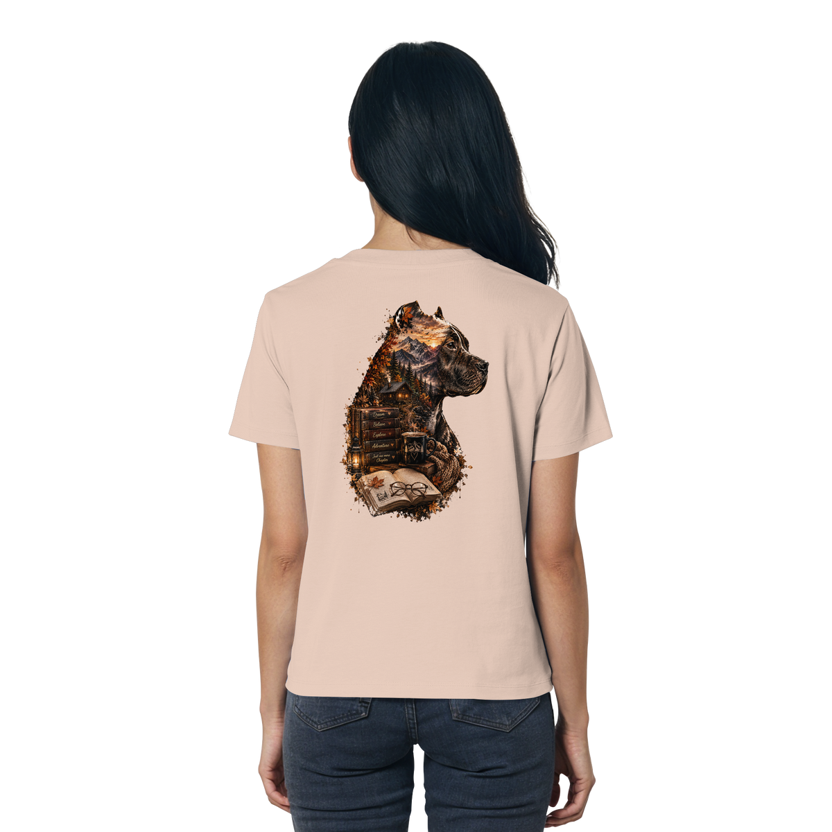 Dog Books - Ladies Organic Shirt