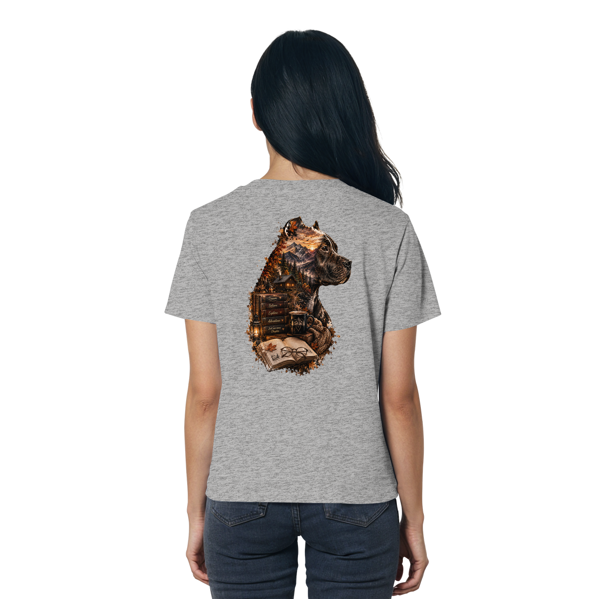 Dog Books - Ladies Organic Shirt