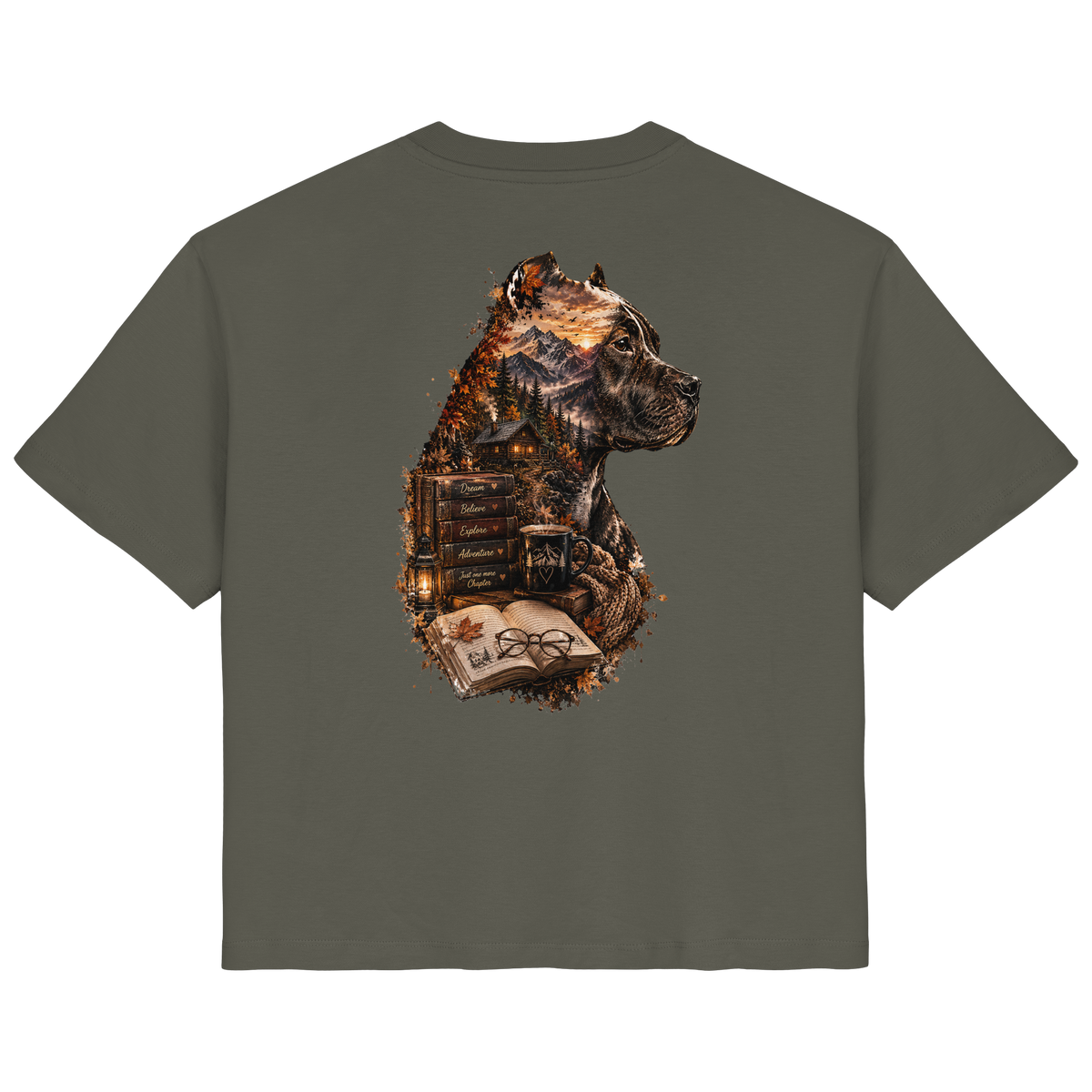 Dog Books - Ladies Organic Shirt
