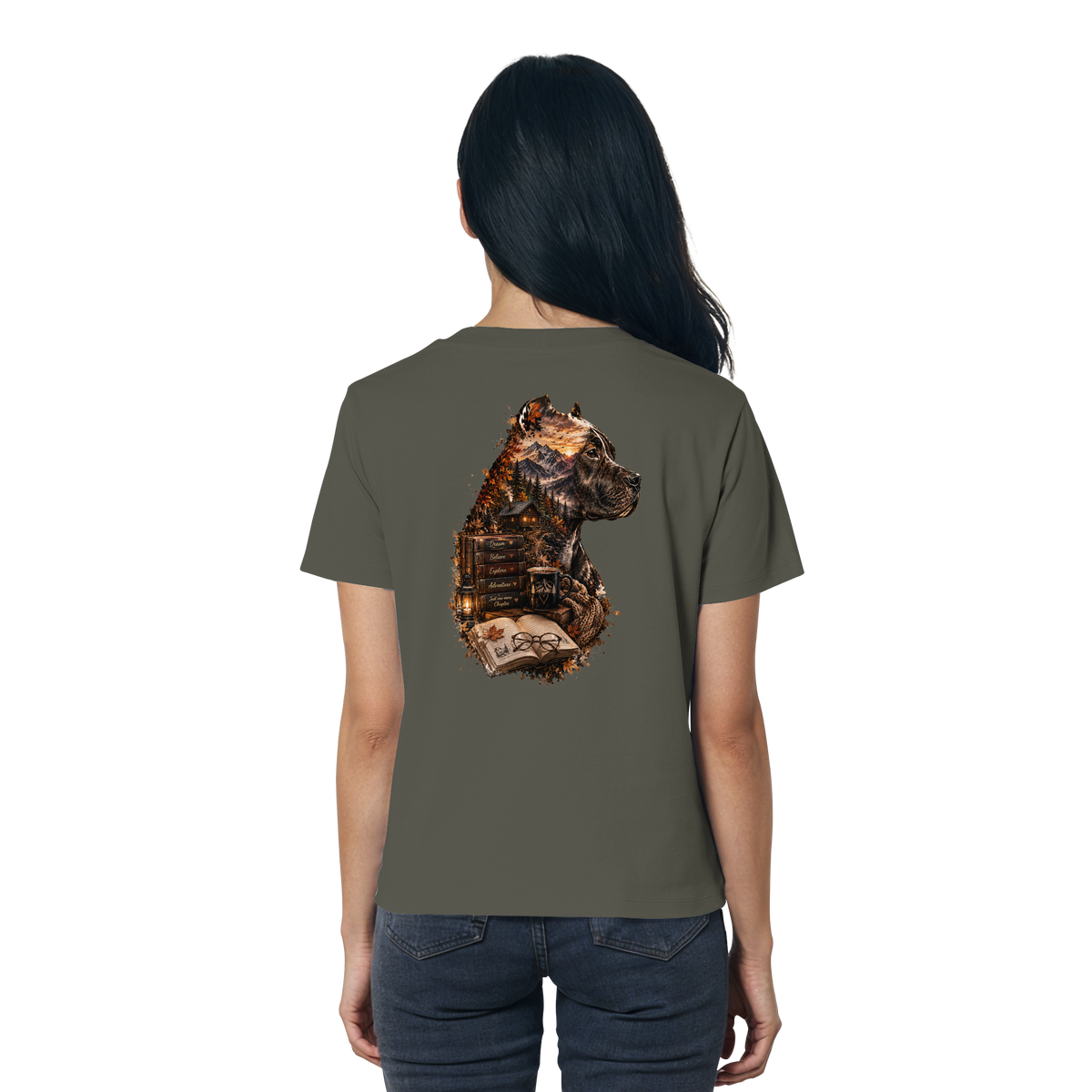 Dog Books - Ladies Organic Shirt