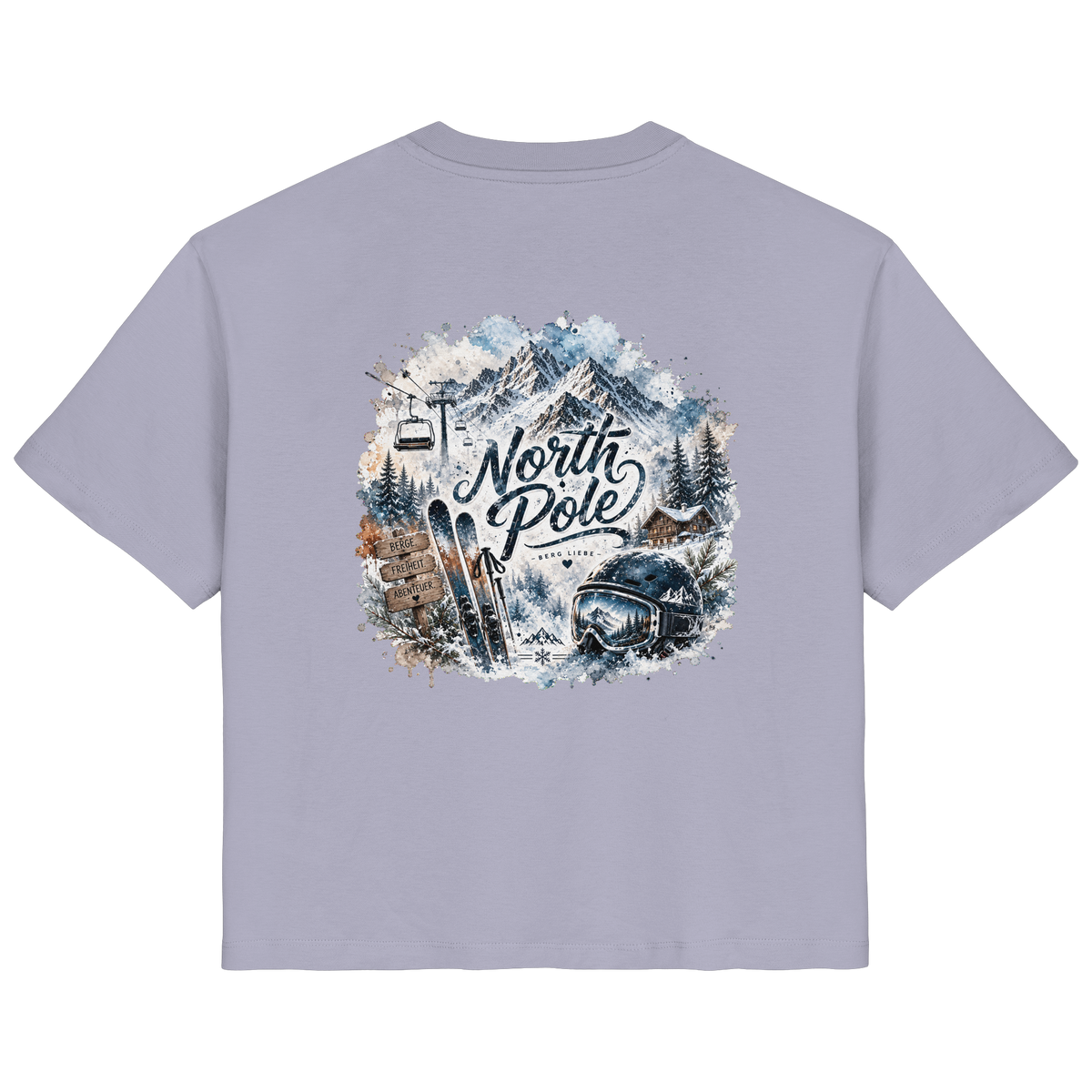 North Pole Ski - Ladies Organic Shirt