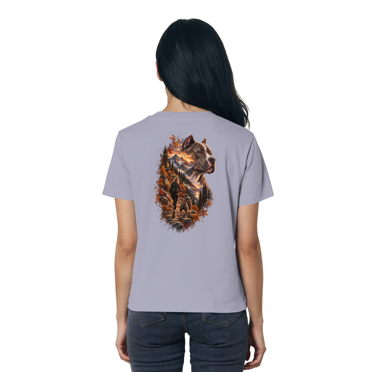Dog Mountain Gray - Ladies Organic Shirt