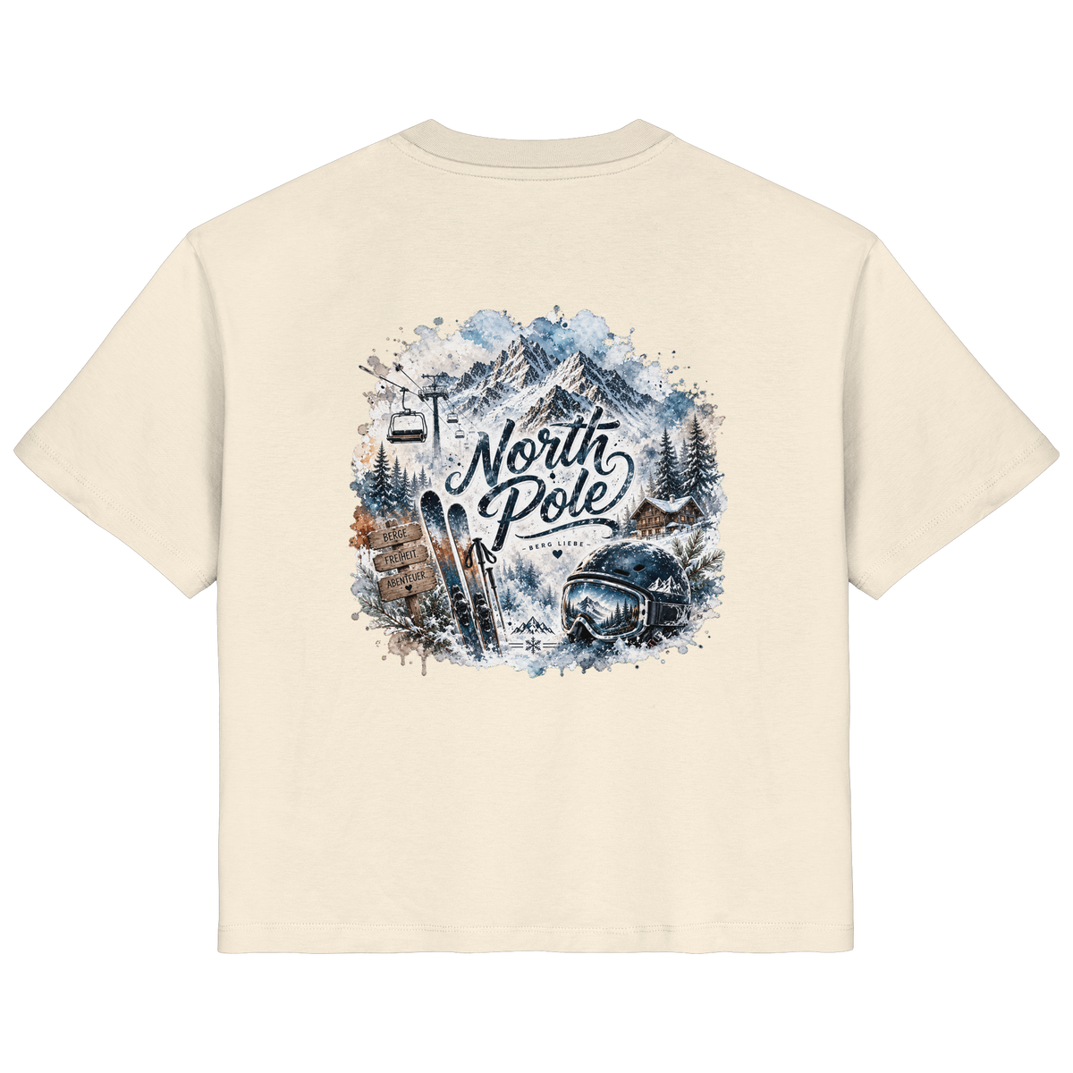 North Pole Ski - Ladies Organic Shirt