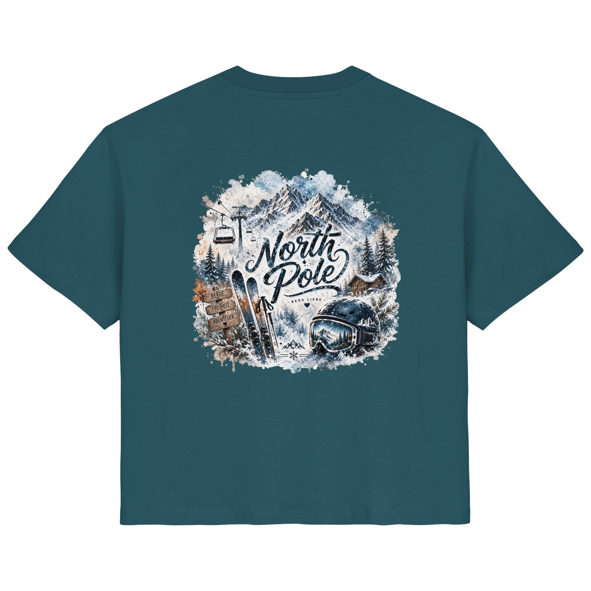 North Pole Ski - Ladies Organic Shirt