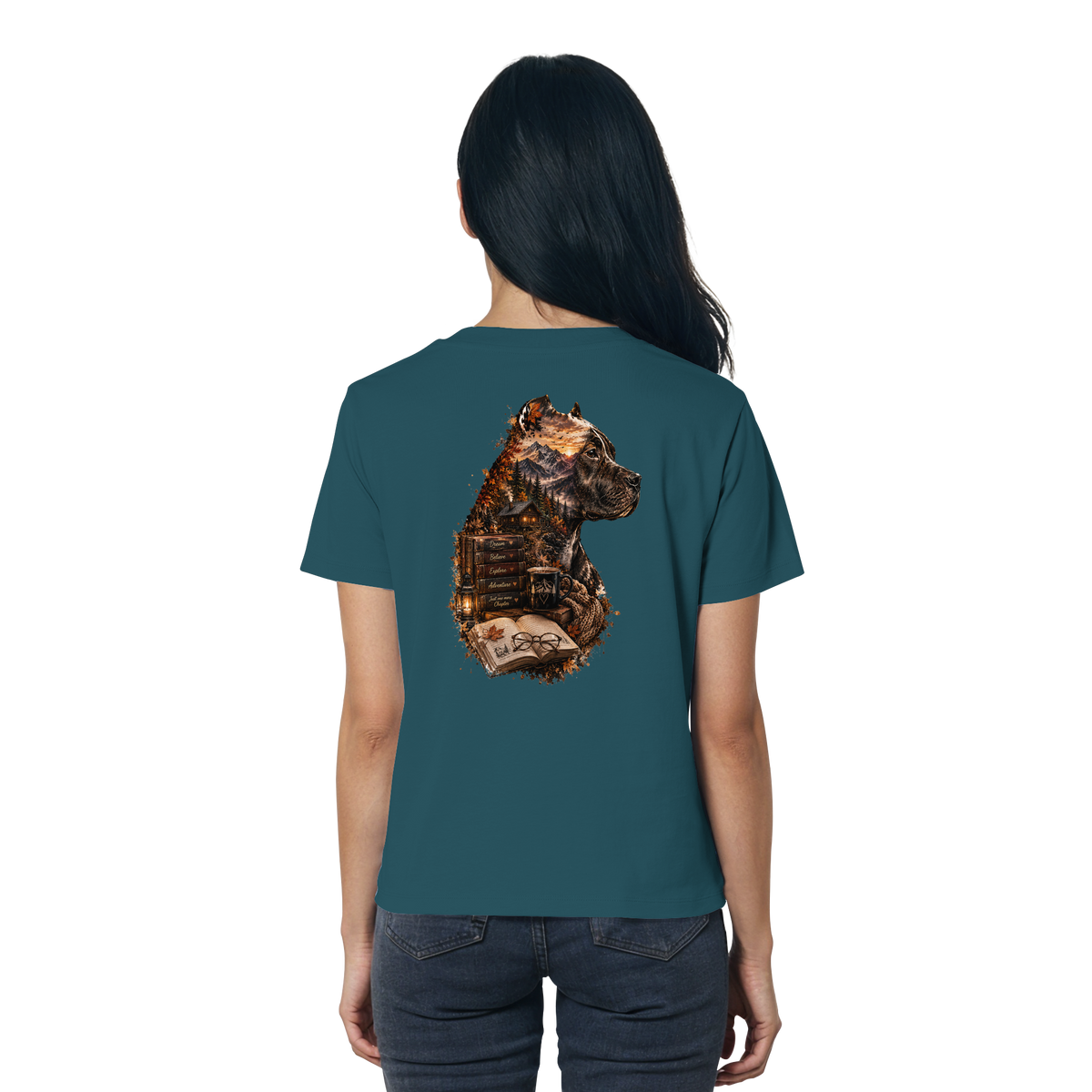 Dog Books - Ladies Organic Shirt