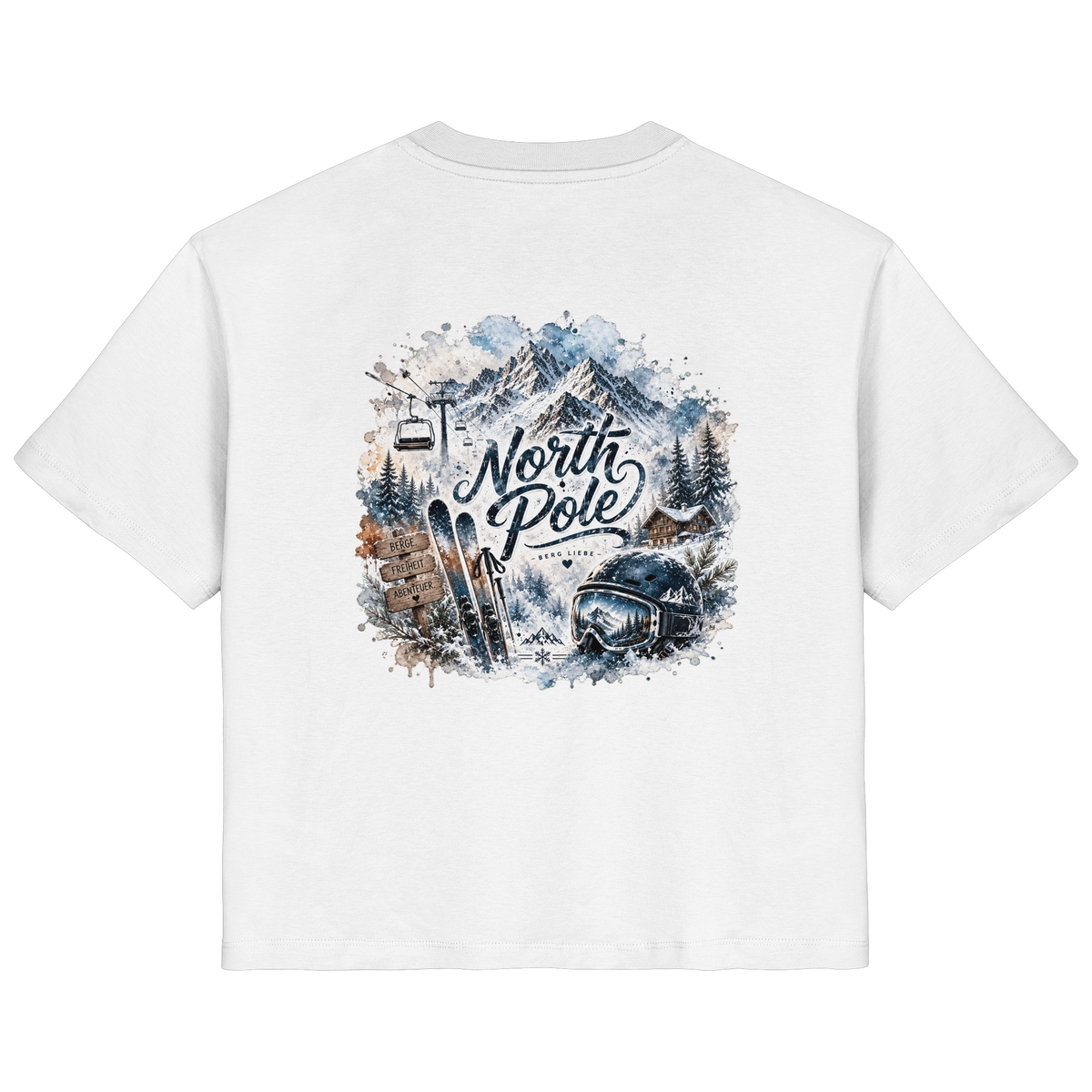 North Pole Ski - Ladies Organic Shirt