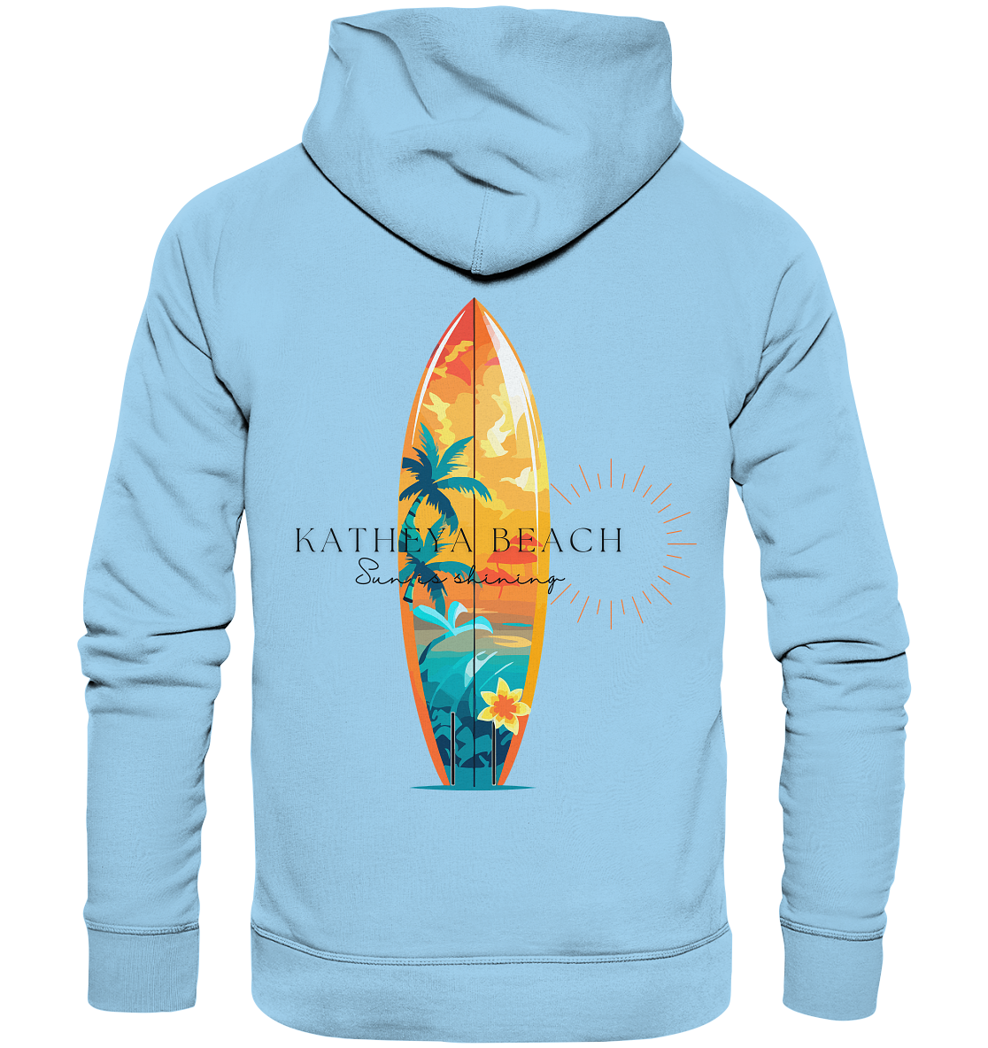KATHEYA BEACH - Organic Basic Hoodie