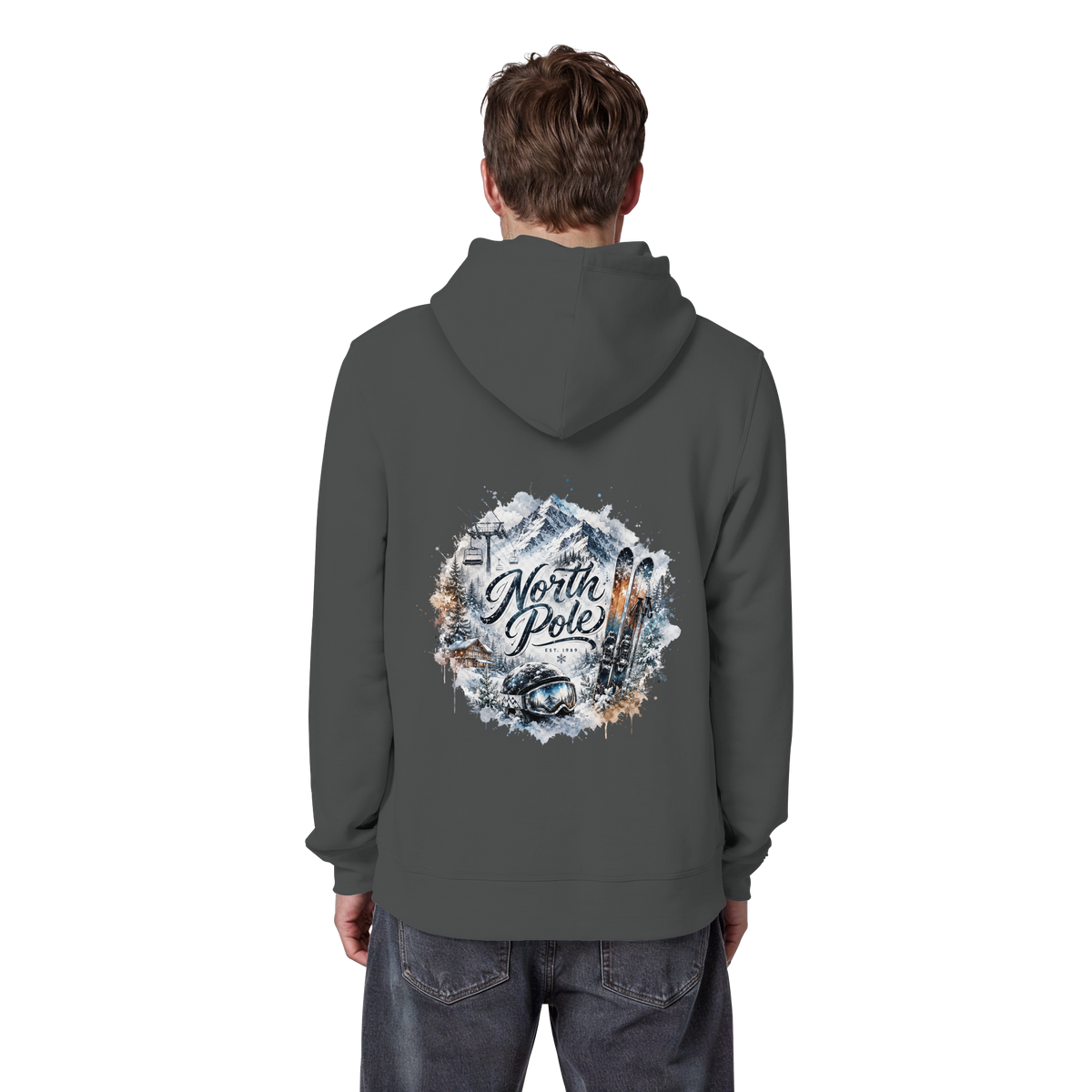 North Pole - Organic Basic Hoodie