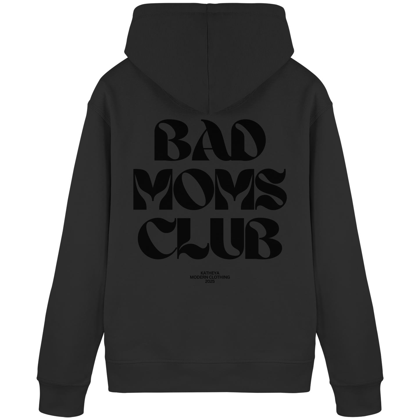 Bad Moms Club Schwarz - Organic Basic Hoodie