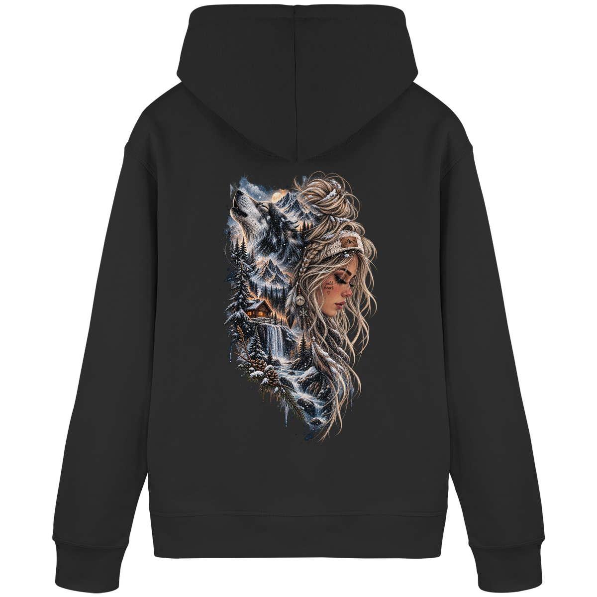 Ice Woman - Organic Basic Hoodie