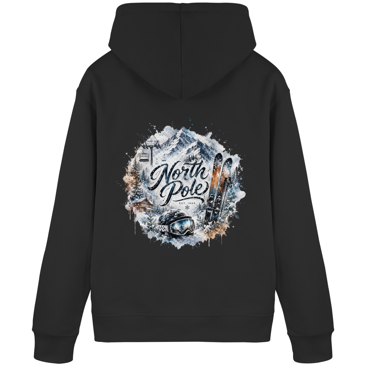 North Pole - Organic Basic Hoodie