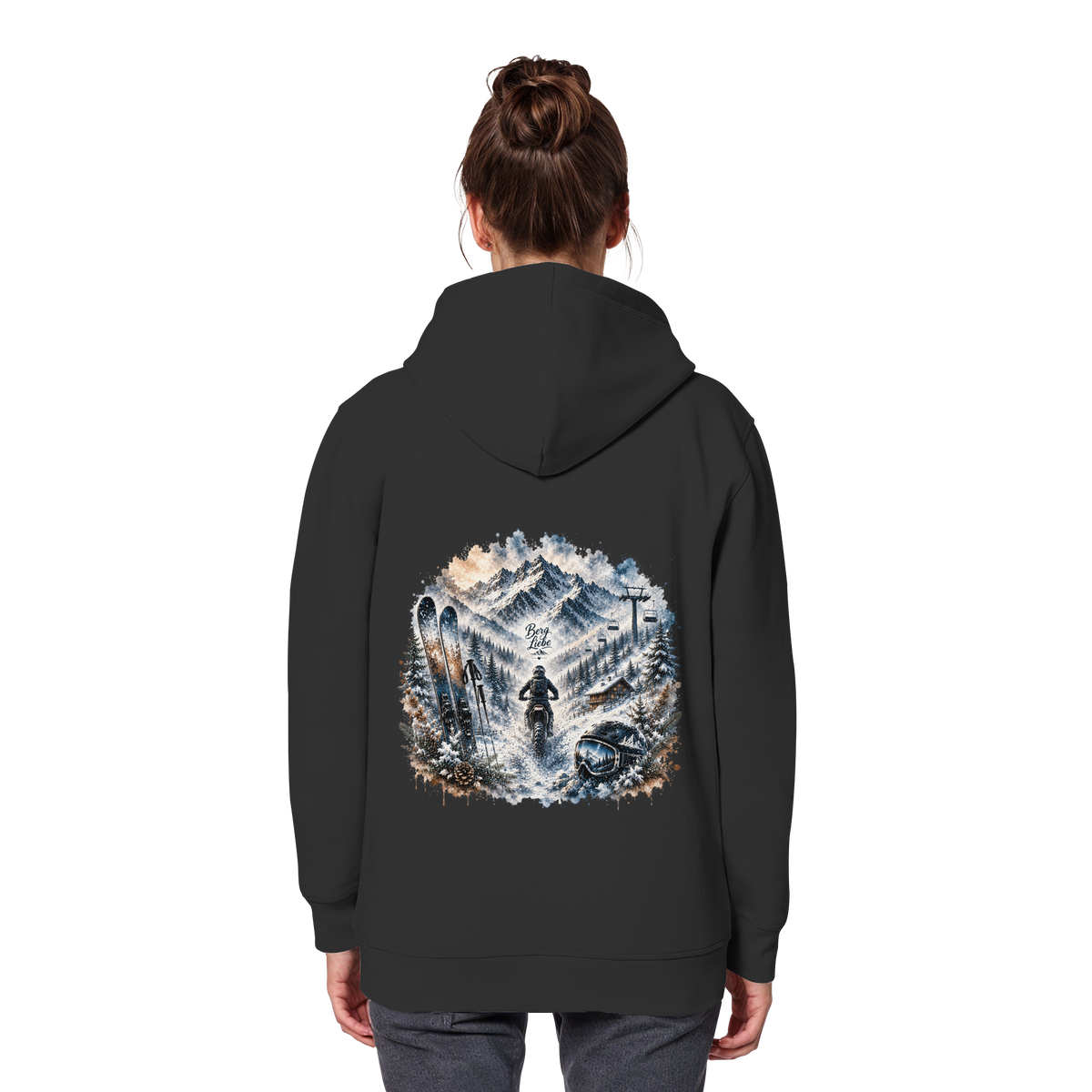 Berg Liebe Mx - Organic Basic Hoodie