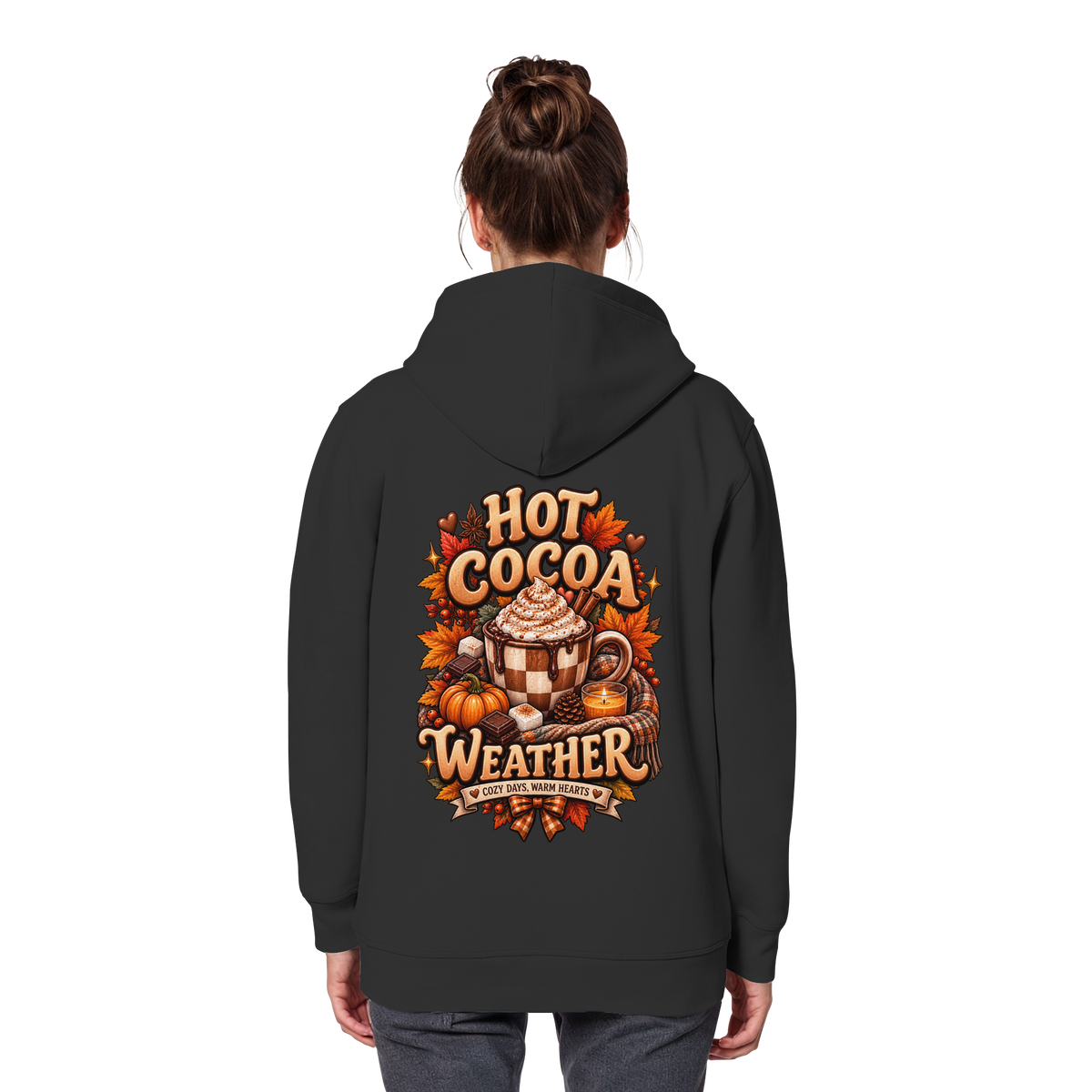 Herbst Schokolade - Organic Basic Hoodie