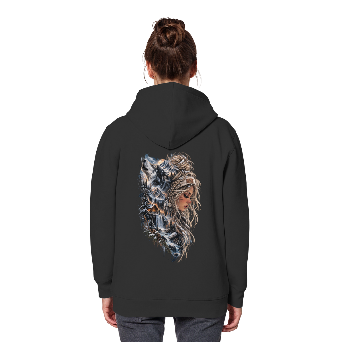 Ice Woman - Organic Basic Hoodie