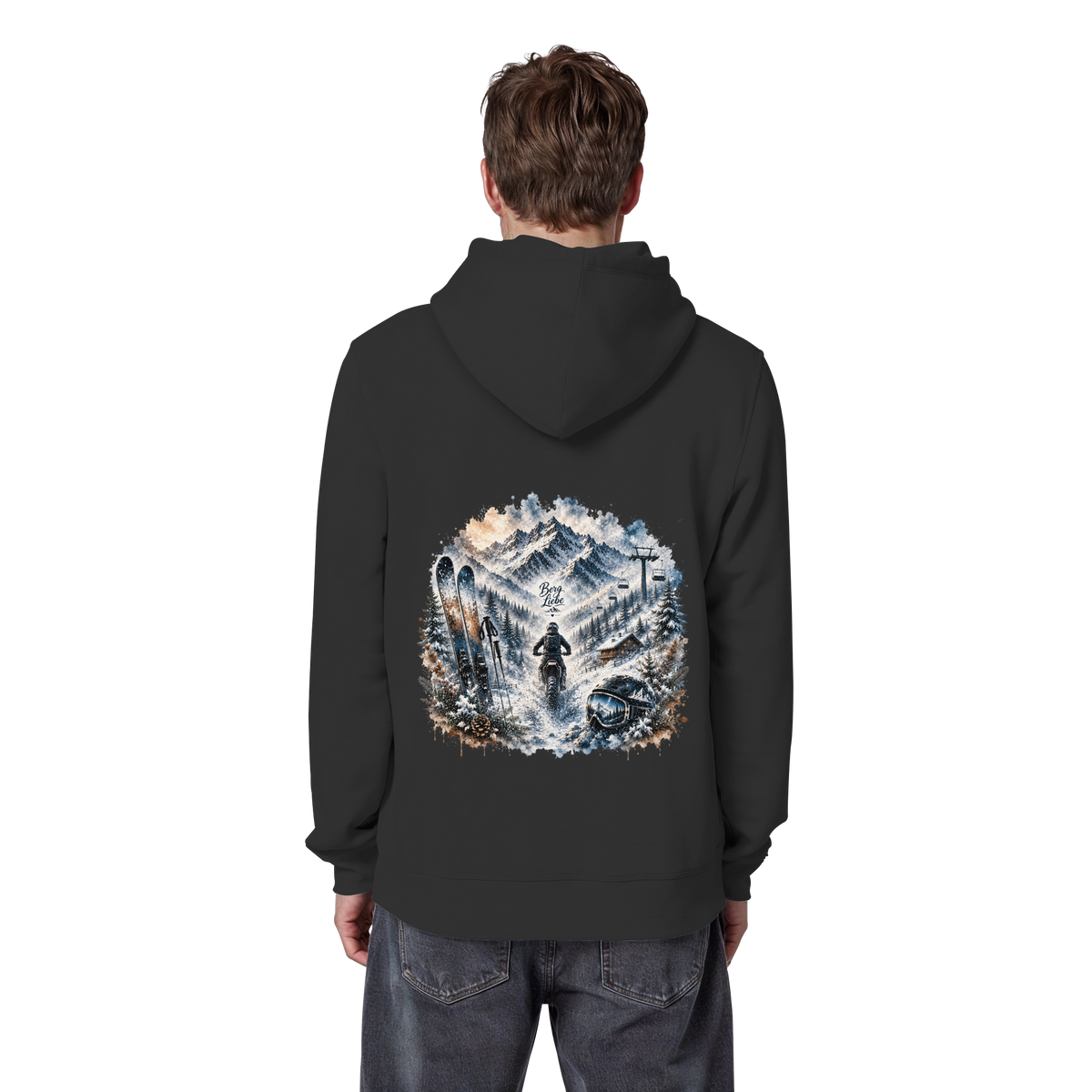 Berg Liebe Mx - Organic Basic Hoodie