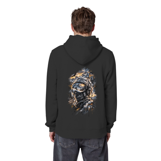 Ski Mountain - Organic Basic Hoodie
