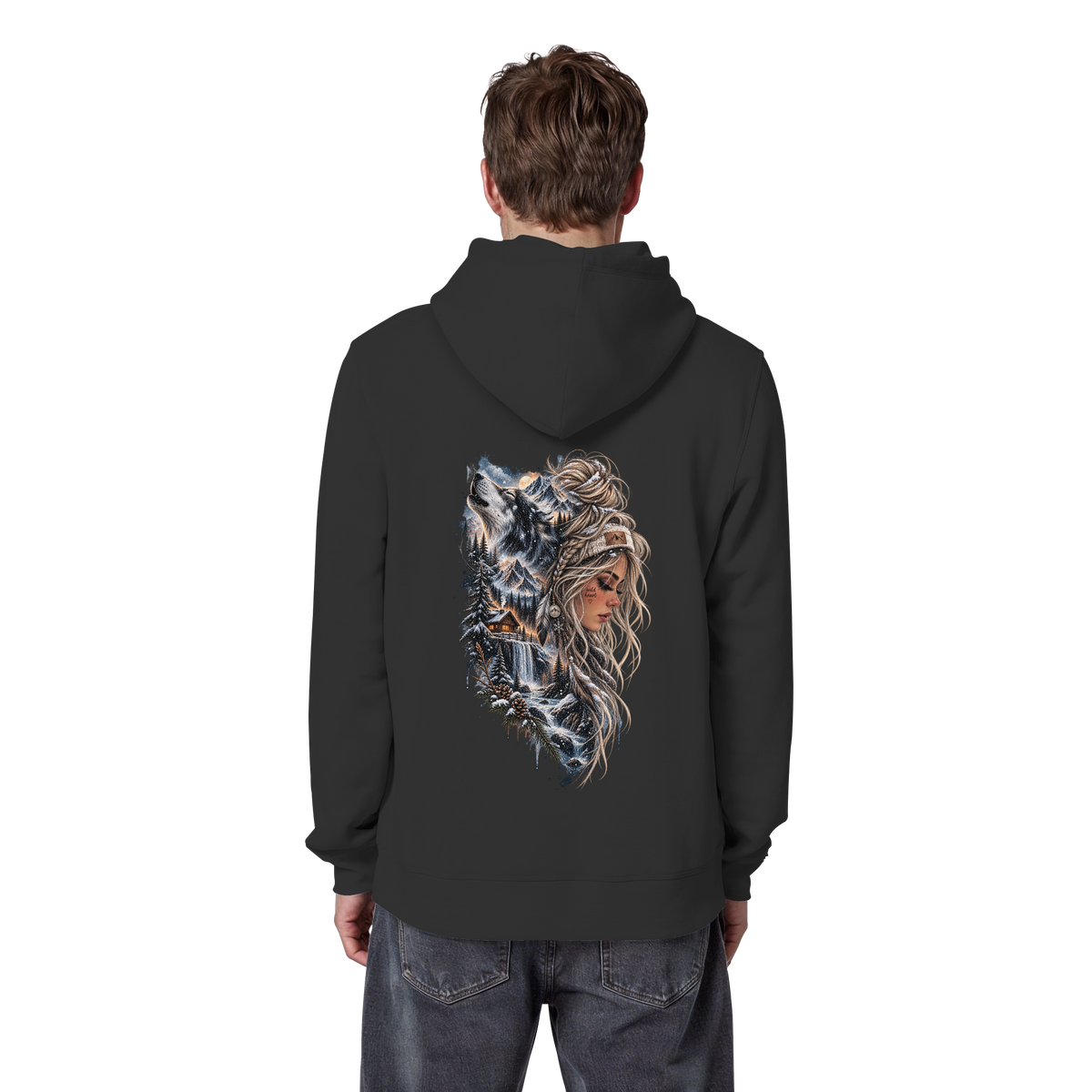 Ice Woman - Organic Basic Hoodie