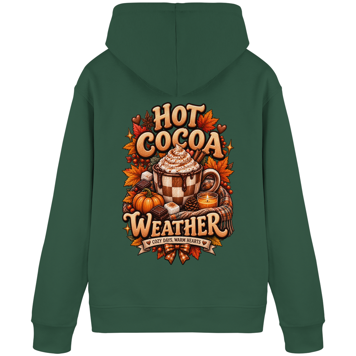 Herbst Schokolade - Organic Basic Hoodie