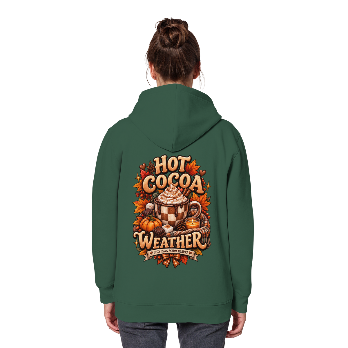 Herbst Schokolade - Organic Basic Hoodie