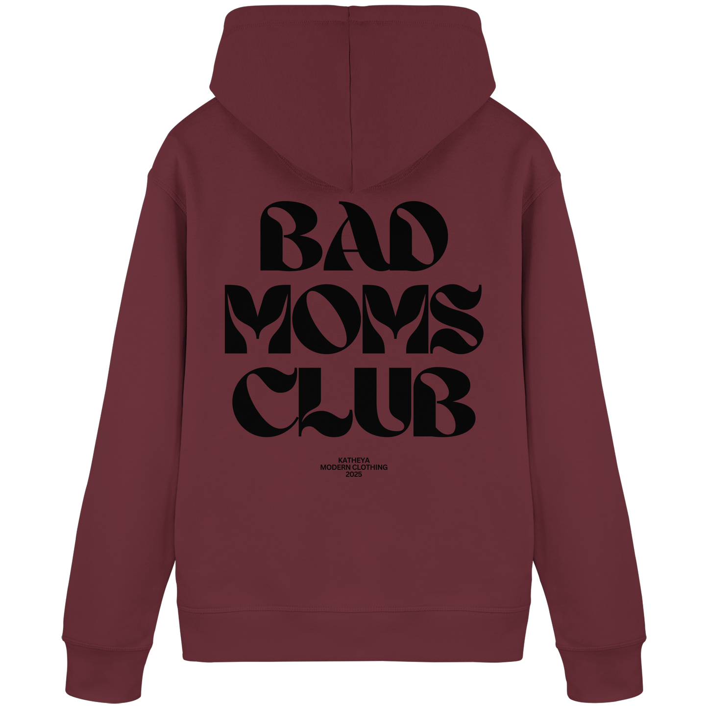 Bad Moms Club Schwarz - Organic Basic Hoodie