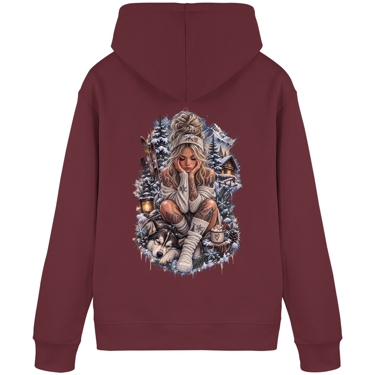 Ice Woman 2 - Organic Basic Hoodie