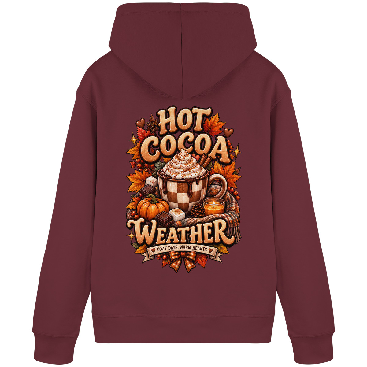 Herbst Schokolade - Organic Basic Hoodie