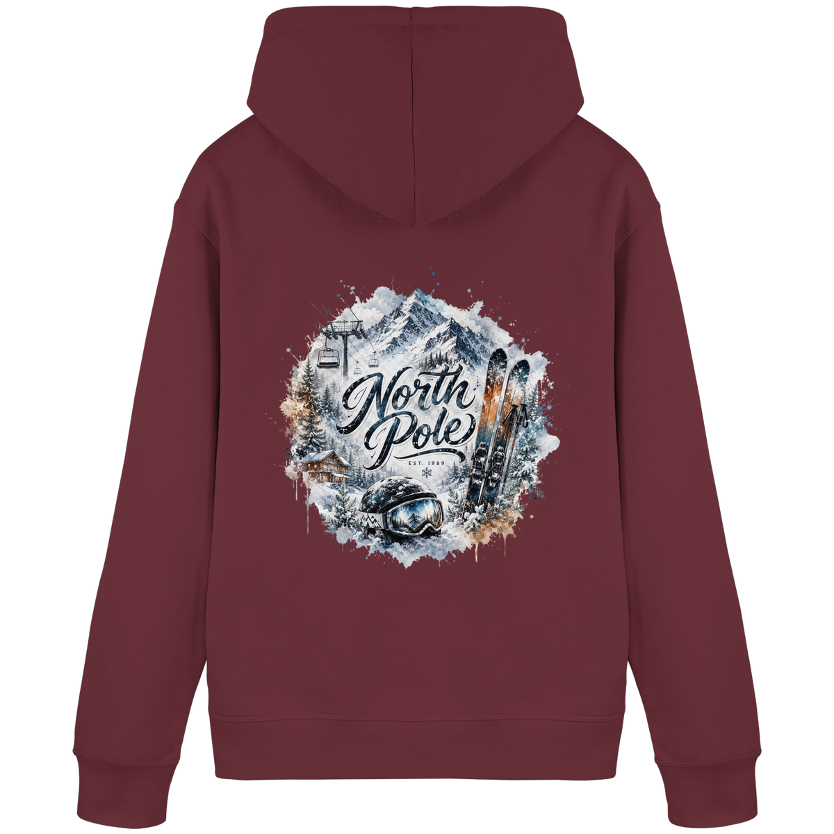 North Pole - Organic Basic Hoodie