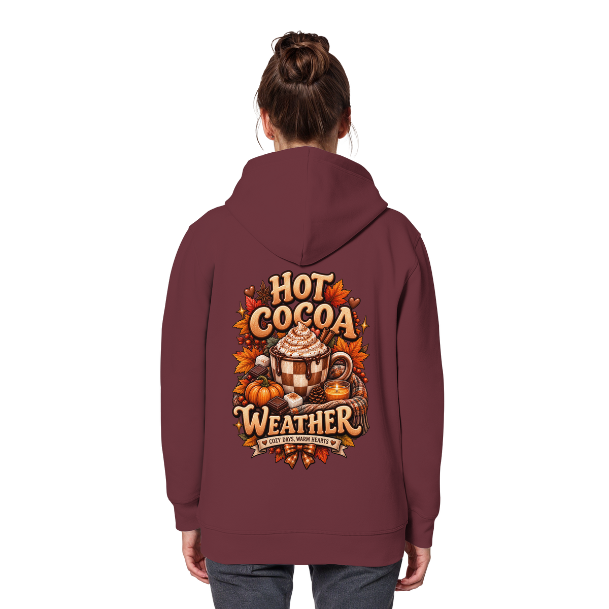 Herbst Schokolade - Organic Basic Hoodie