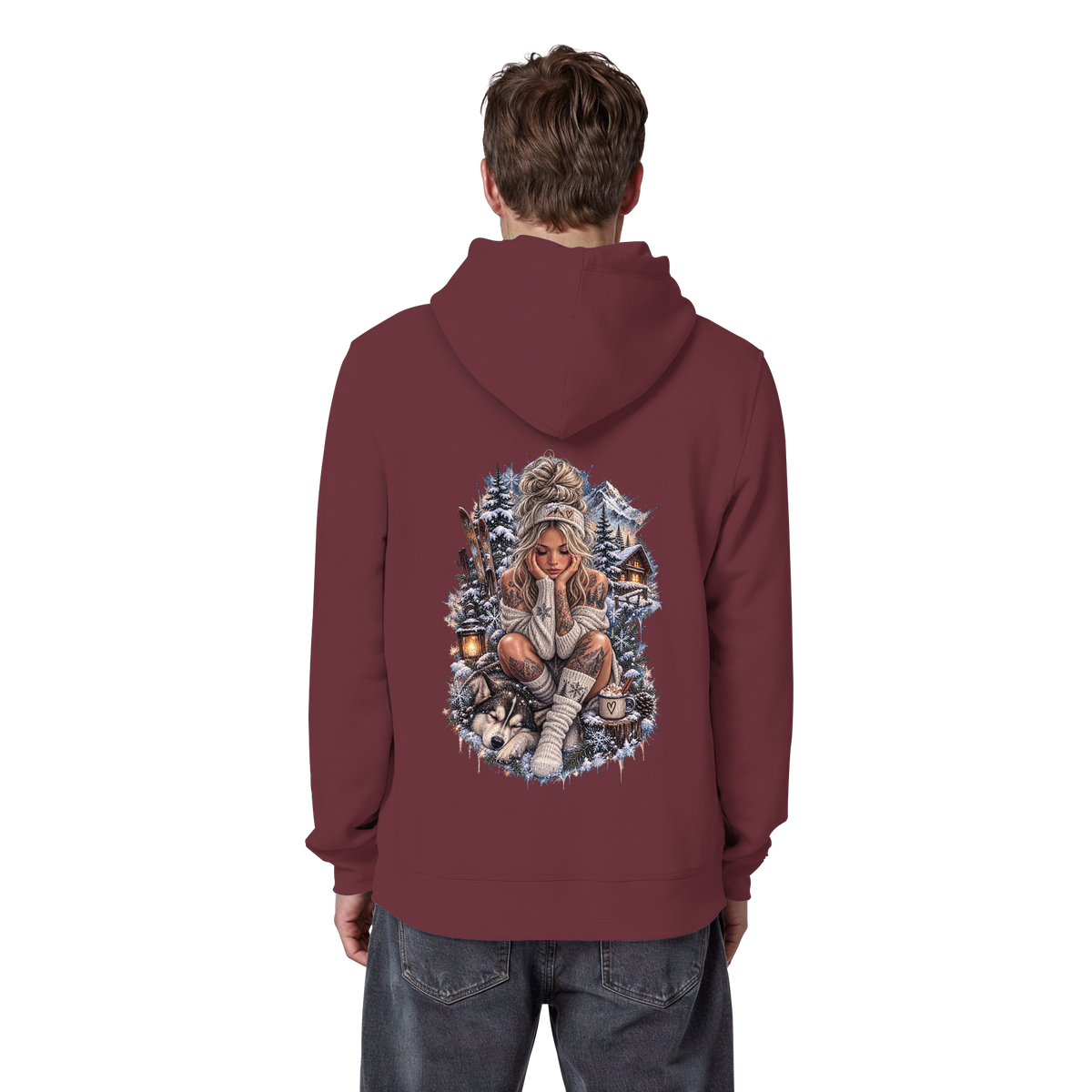 Ice Woman 2 - Organic Basic Hoodie
