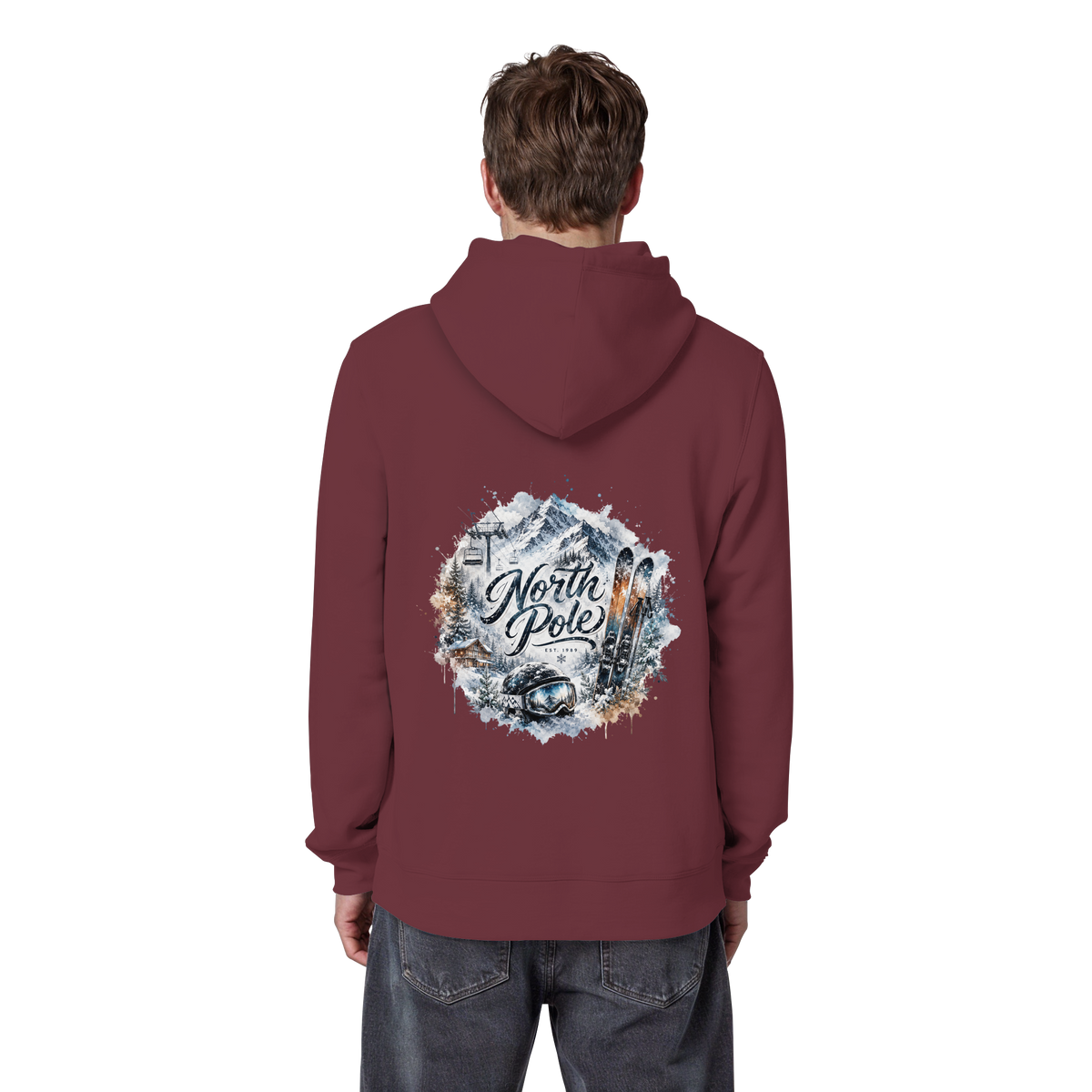 North Pole - Organic Basic Hoodie