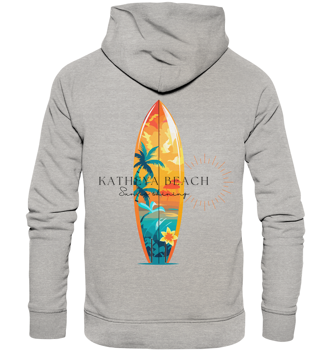 KATHEYA BEACH - Organic Basic Hoodie