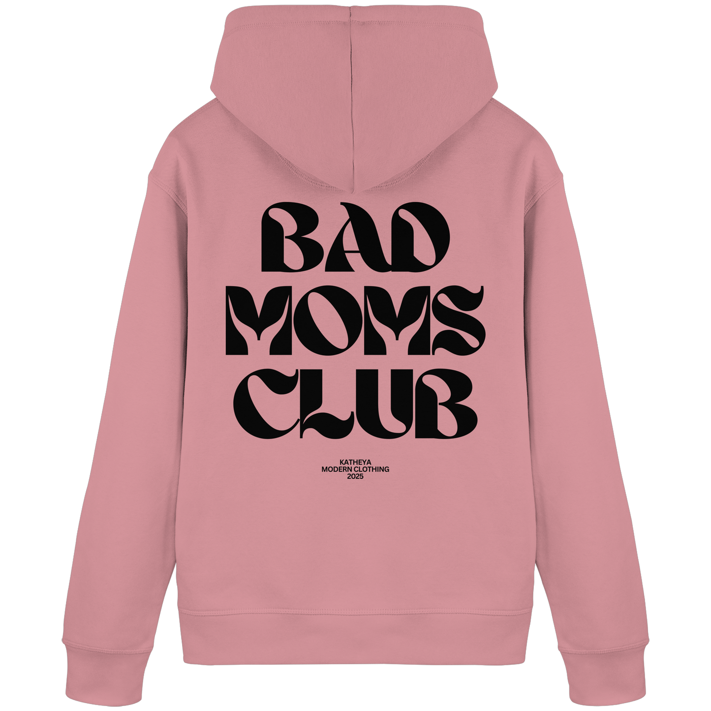 Bad Moms Club Schwarz - Organic Basic Hoodie