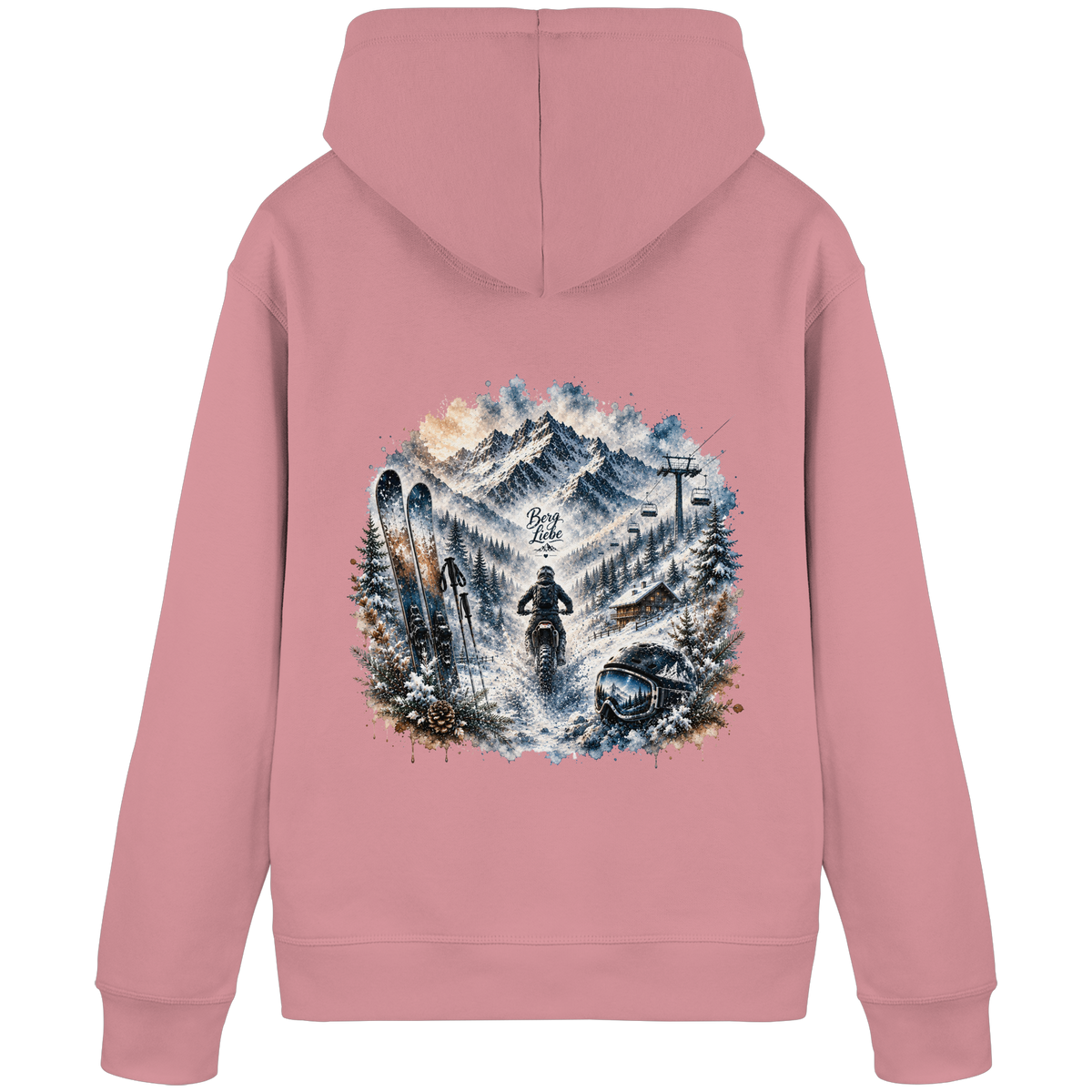 Berg Liebe Mx - Organic Basic Hoodie