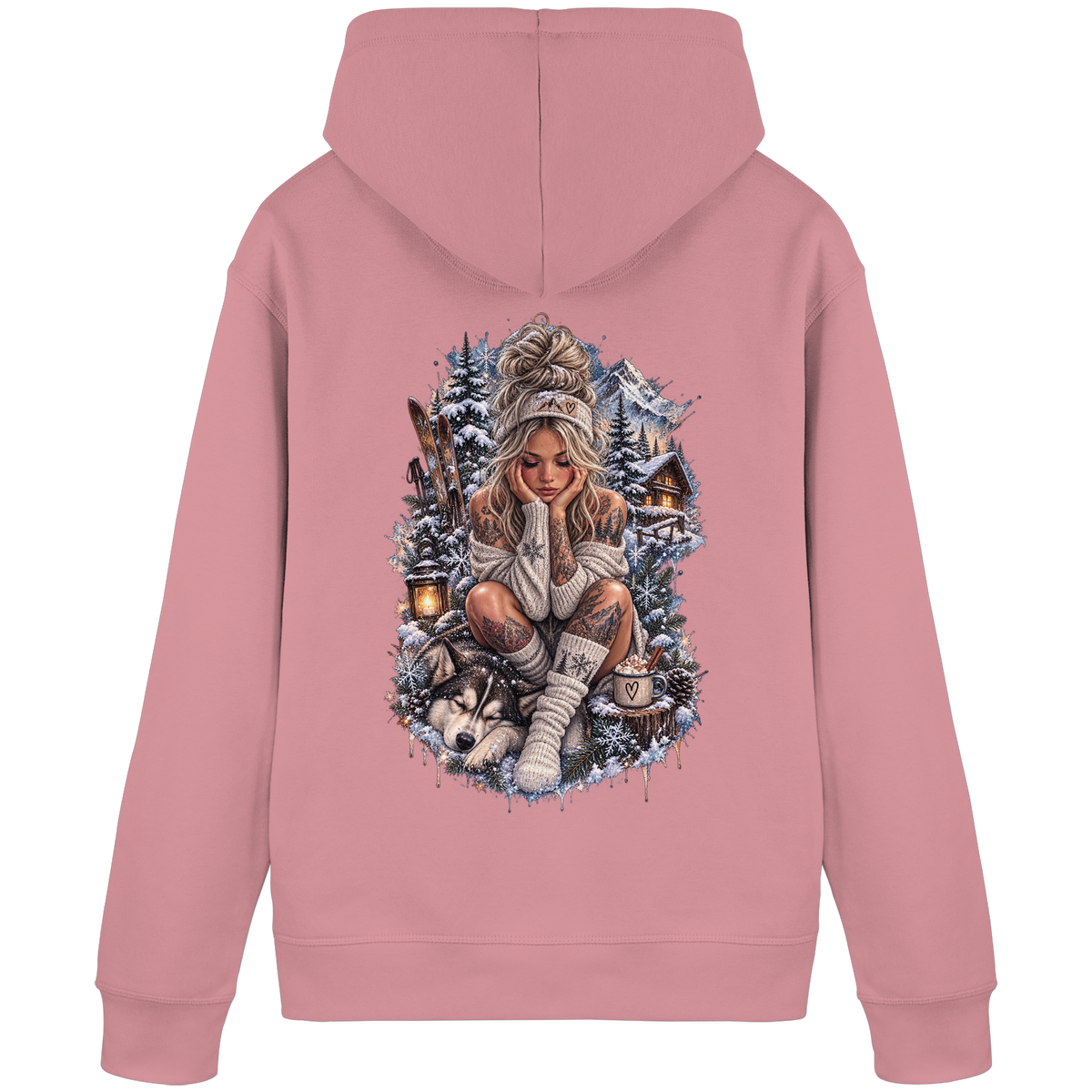 Ice Woman 2 - Organic Basic Hoodie