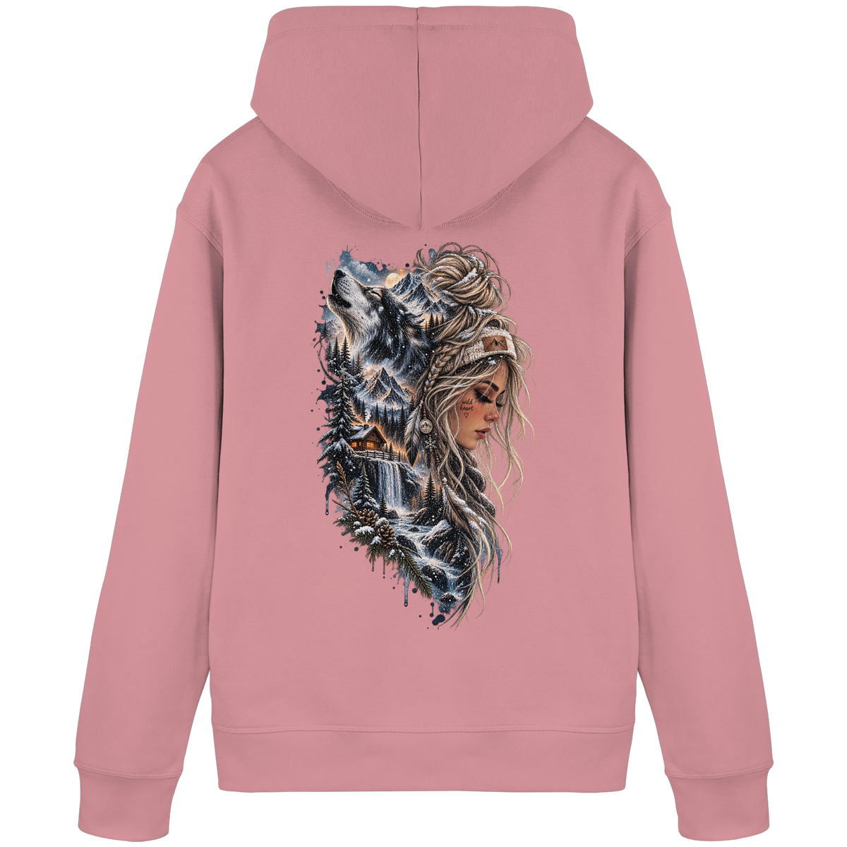 Ice Woman - Organic Basic Hoodie
