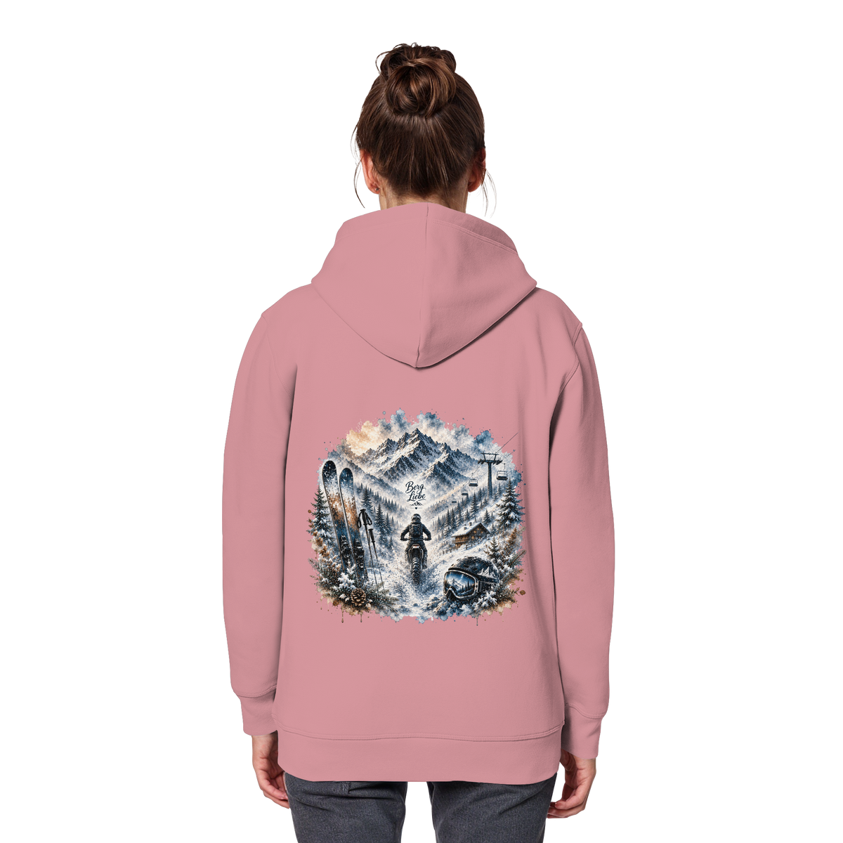 Berg Liebe Mx - Organic Basic Hoodie