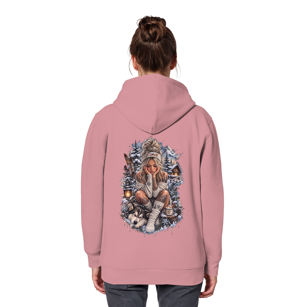 Ice Woman 2 - Organic Basic Hoodie