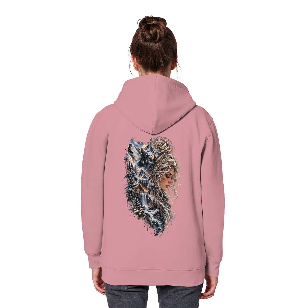 Ice Woman - Organic Basic Hoodie