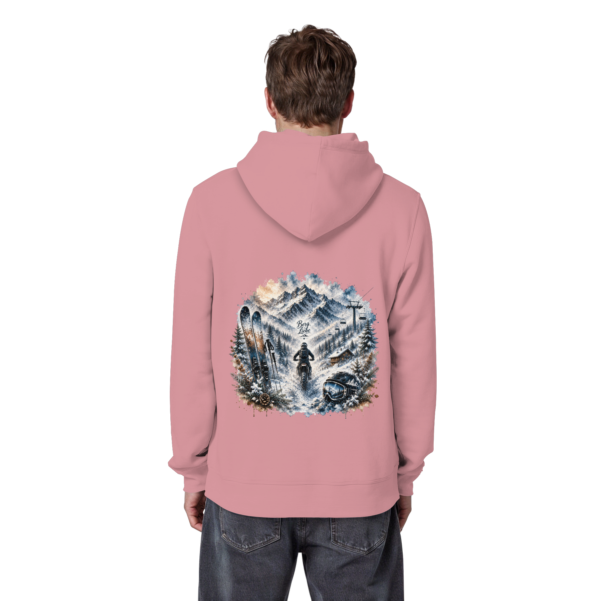 Berg Liebe Mx - Organic Basic Hoodie