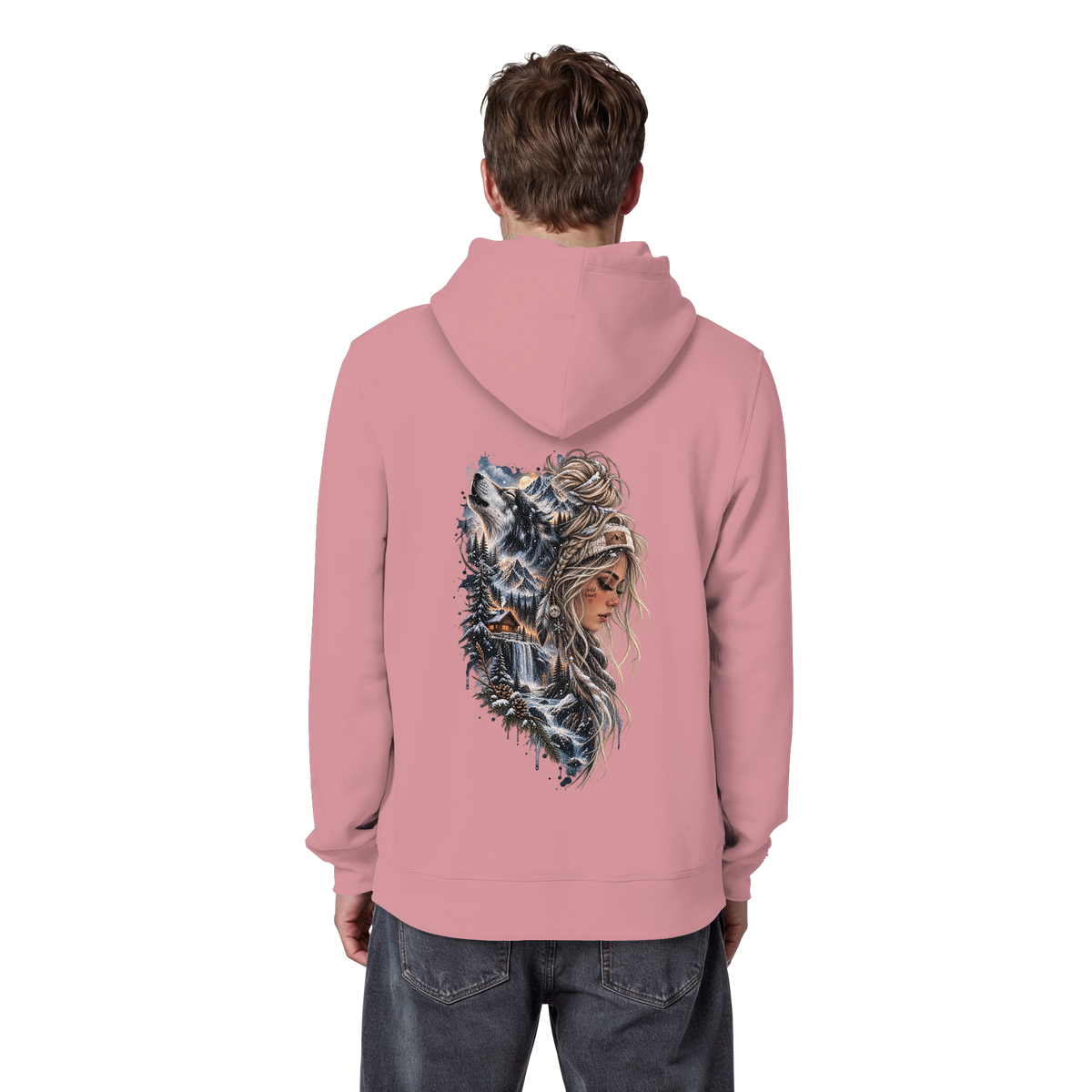 Ice Woman - Organic Basic Hoodie