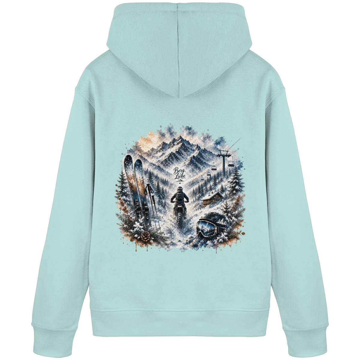 Berg Liebe Mx - Organic Basic Hoodie
