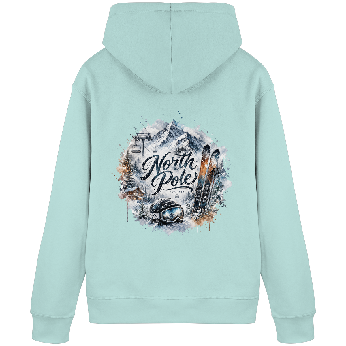 North Pole - Organic Basic Hoodie