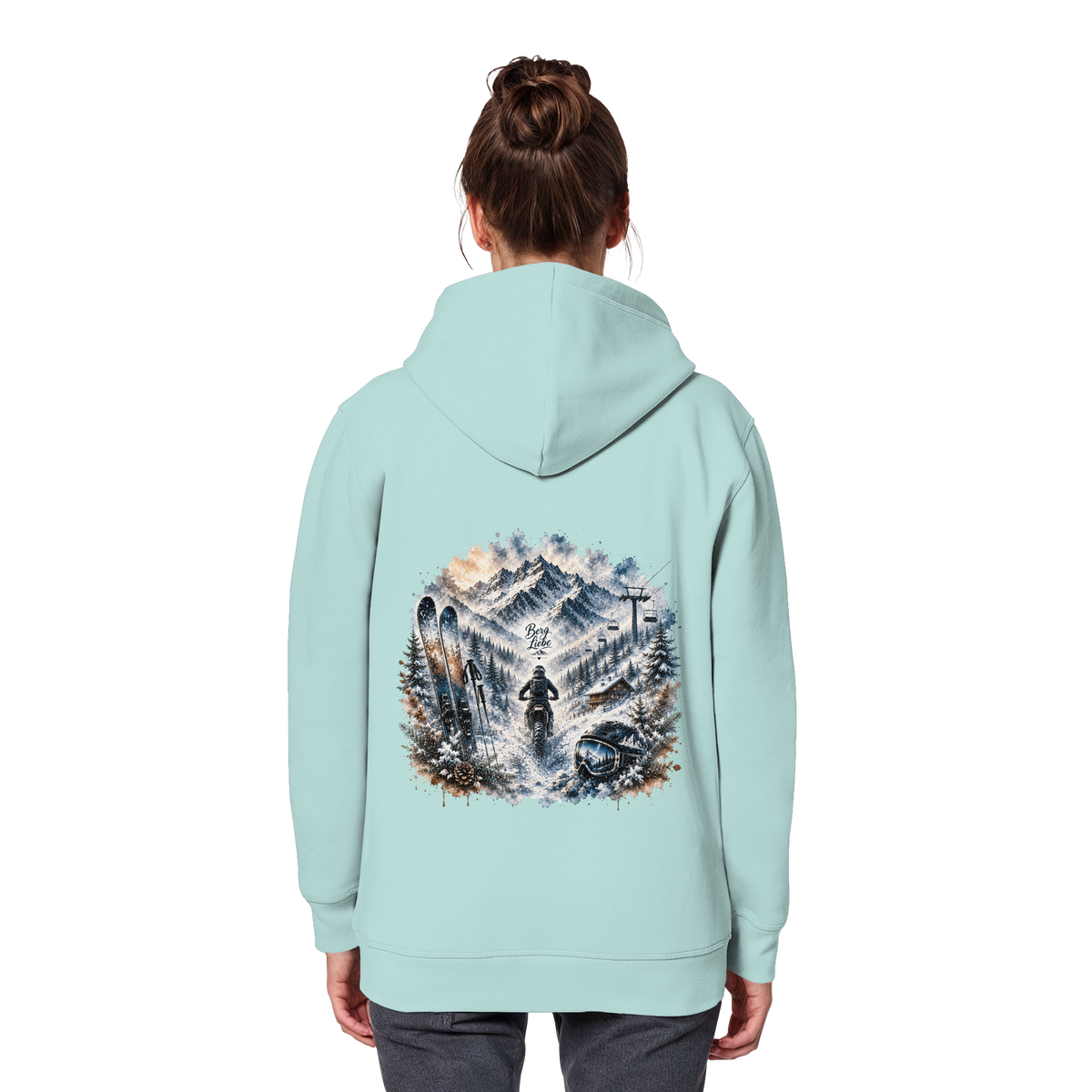 Berg Liebe Mx - Organic Basic Hoodie