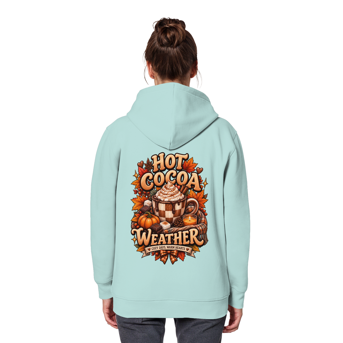 Herbst Schokolade - Organic Basic Hoodie